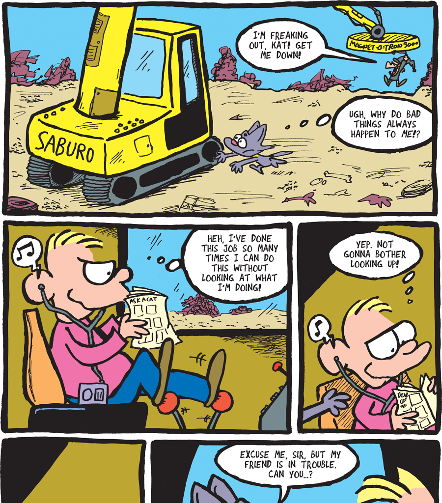 The Fuzzy Princess - Episode 287, Page 1: 2018-07-18-Looking Up